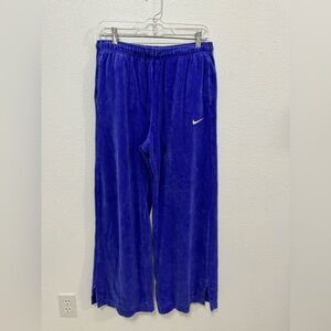 Nike Velour Wide Leg Pants